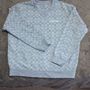 Coach Sweatshirt in Soft Blue